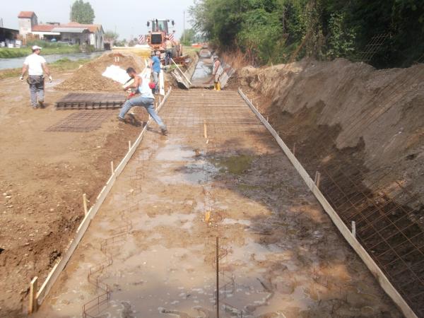 RICOSTRUZIONE CANALE IRRIGUO (PAVIA)