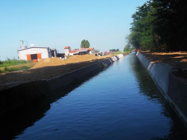 RICOSTRUZIONE CANALE IRRIGUO (PAVIA)